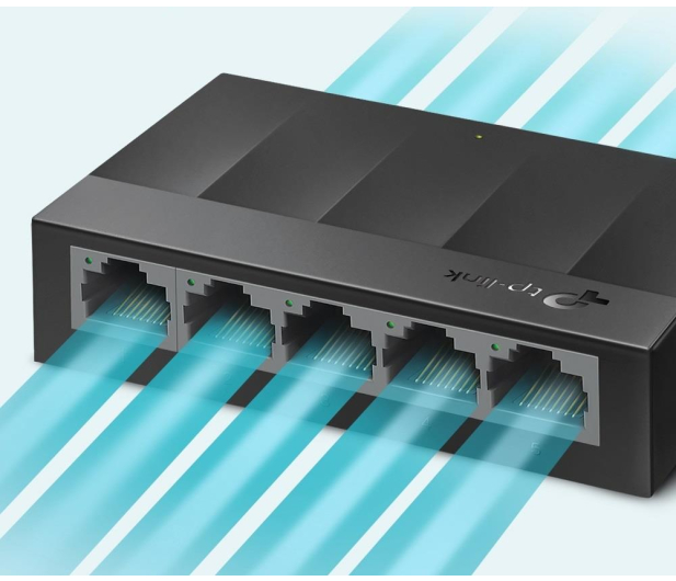 TP-LINK LS1005G 5x1GB Czarny - 519238 - zdjęcie 3